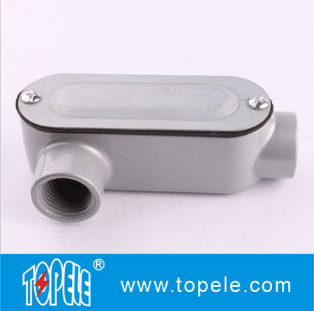 1 Inch Aluminum LR Type IP65 Threaded EMT / Rigid Conduit Body With Cover